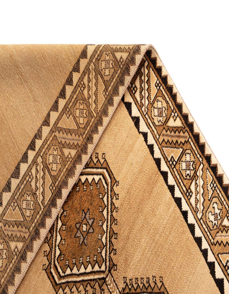 Detail image of  3' 11 x 7' Gabbeh Wool Rug