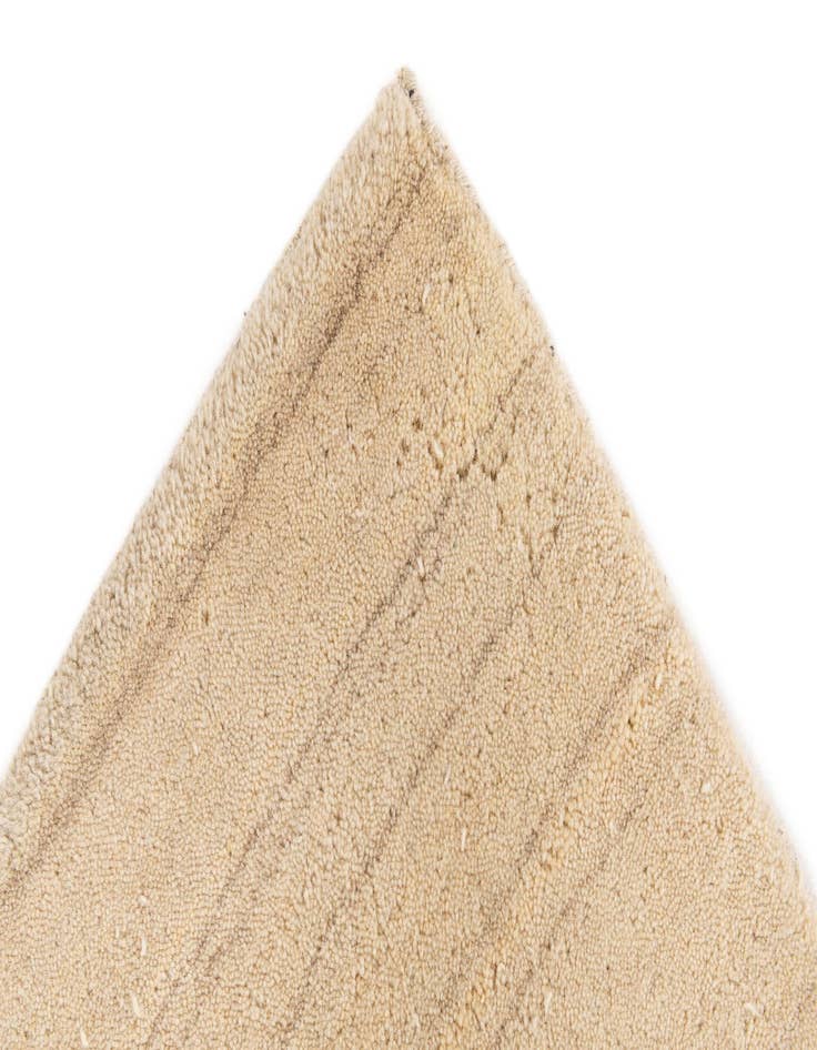 Detail image of  4' 9 x 6' 8  Hand Knotted Gabbeh Wool Rug