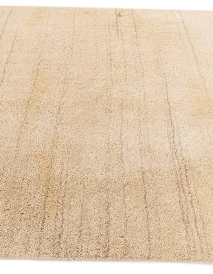 Detail image of  4' 9 x 6' 8  Hand Knotted Gabbeh Wool Rug