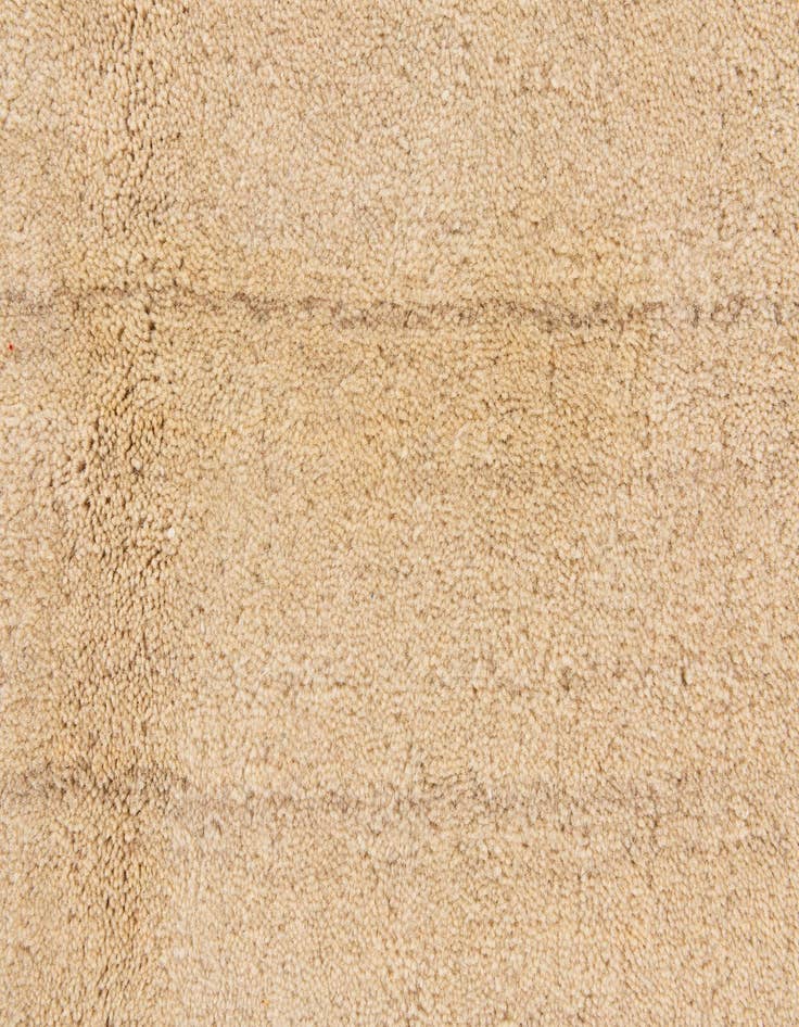 Detail image of  4' 9 x 6' 8  Hand Knotted Gabbeh Wool Rug