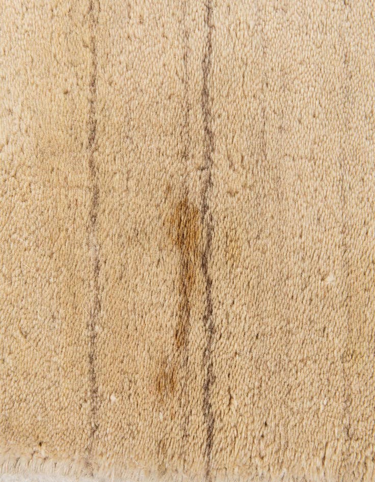 Detail image of  4' 9 x 6' 8  Hand Knotted Gabbeh Wool Rug