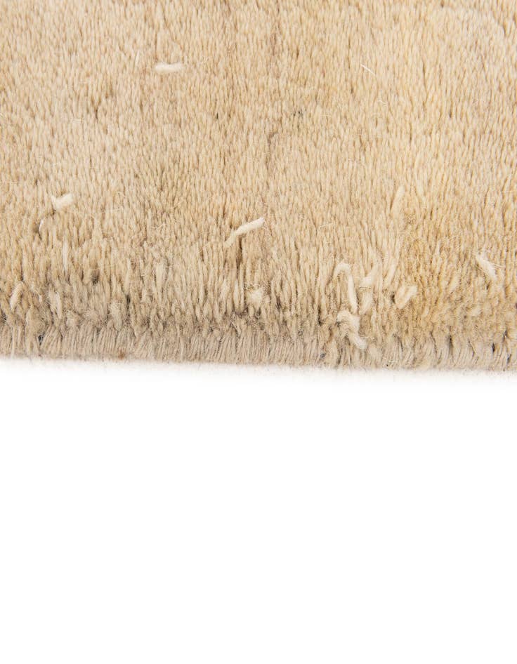 Detail image of  4' 9 x 6' 8  Hand Knotted Gabbeh Wool Rug