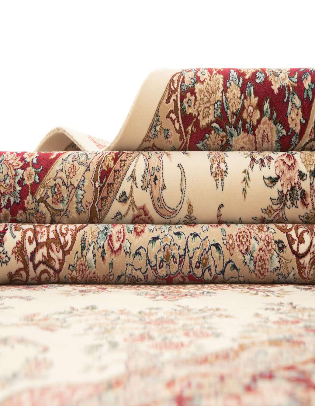 Primary image  4' 9 x 7' 3 Ghom Design Rug