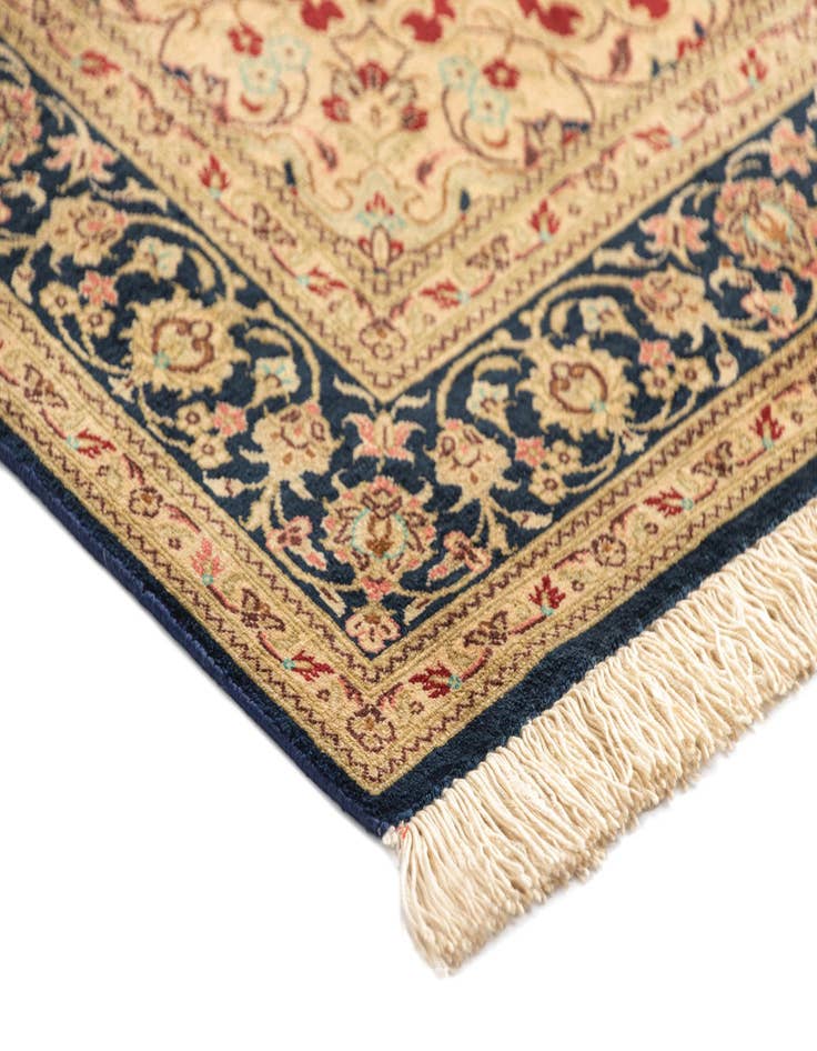 Detail image of  2' 7 x 4' 3 Ghom Silk Rug