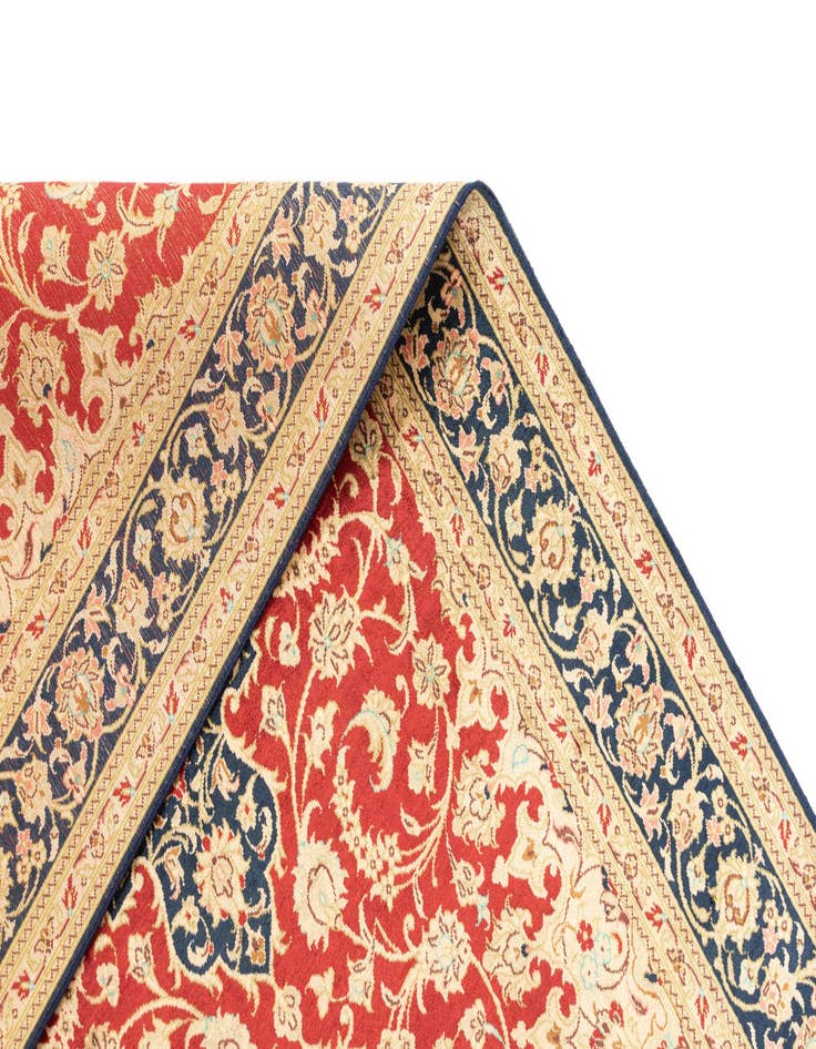 Detail image of  2' 7 x 4' 3 Ghom Silk Rug