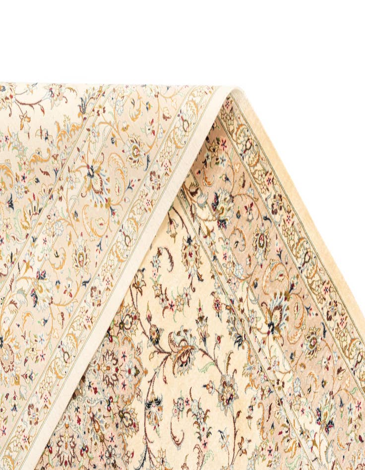 Detail image of  3' 3 x 4' 11 Ghom Silk Rug