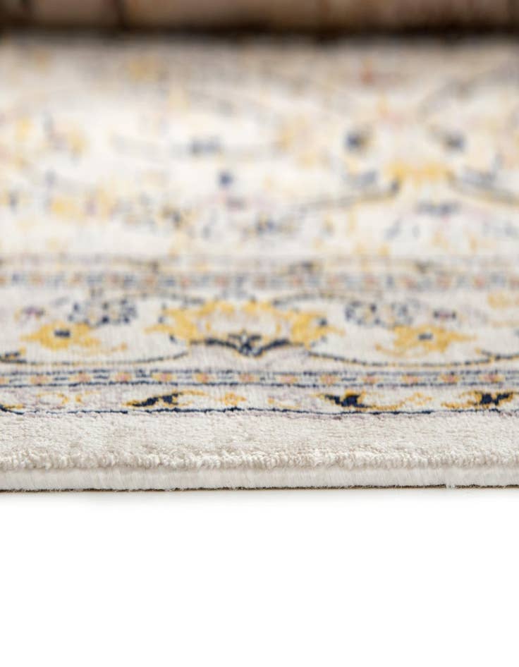 Detail image of  9' 8 x 13' 5 Ghom Silk Rug