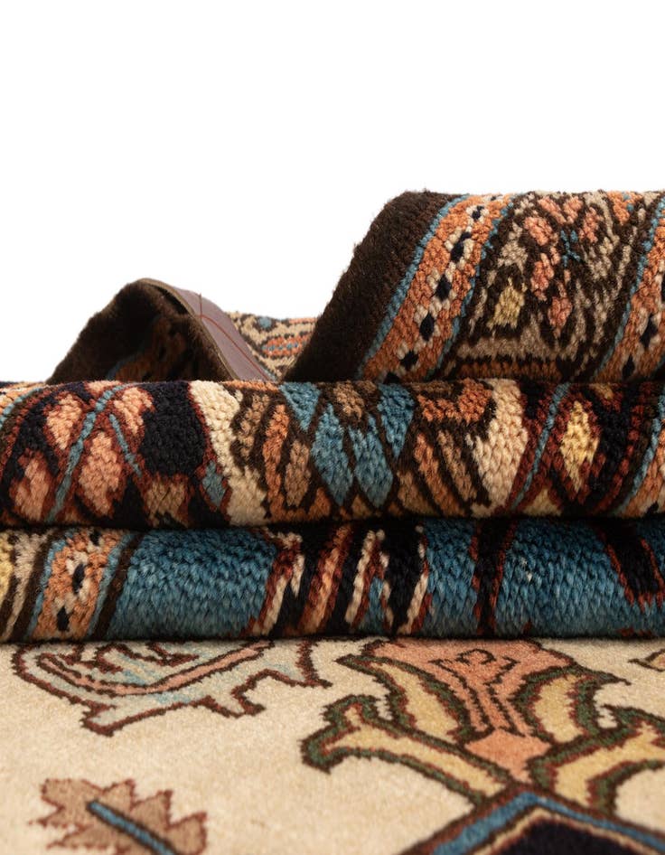 Detail image of  9' 9 x 10' 11 Hamedan Wool Rug