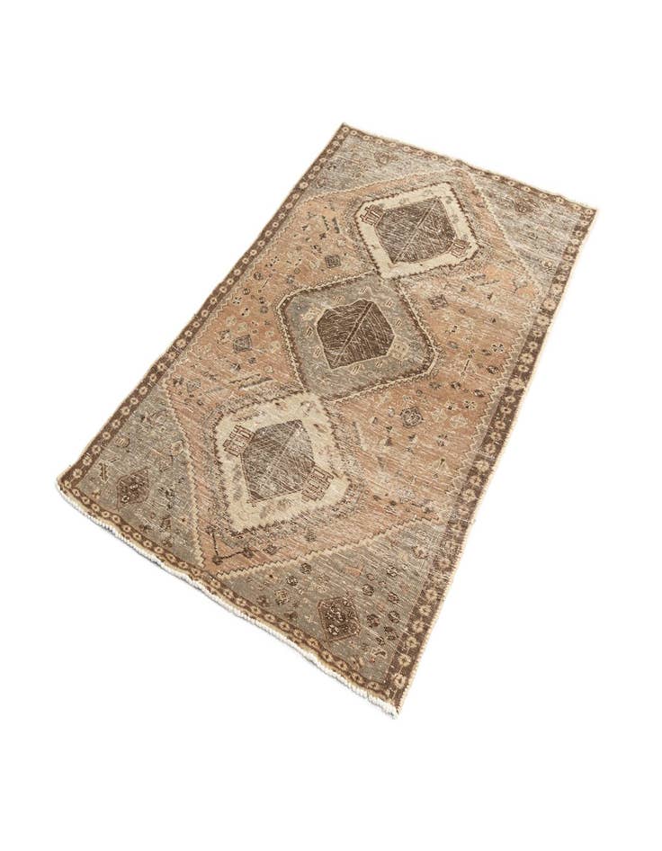 Detail image of  4' 2 x 6' 1 Hamedan Wool Rug