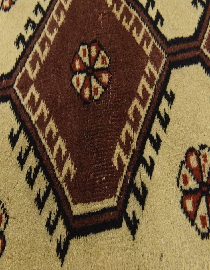 Detail image of  3' x 5' 3  Hand Knotted Hamedan Wool Rug