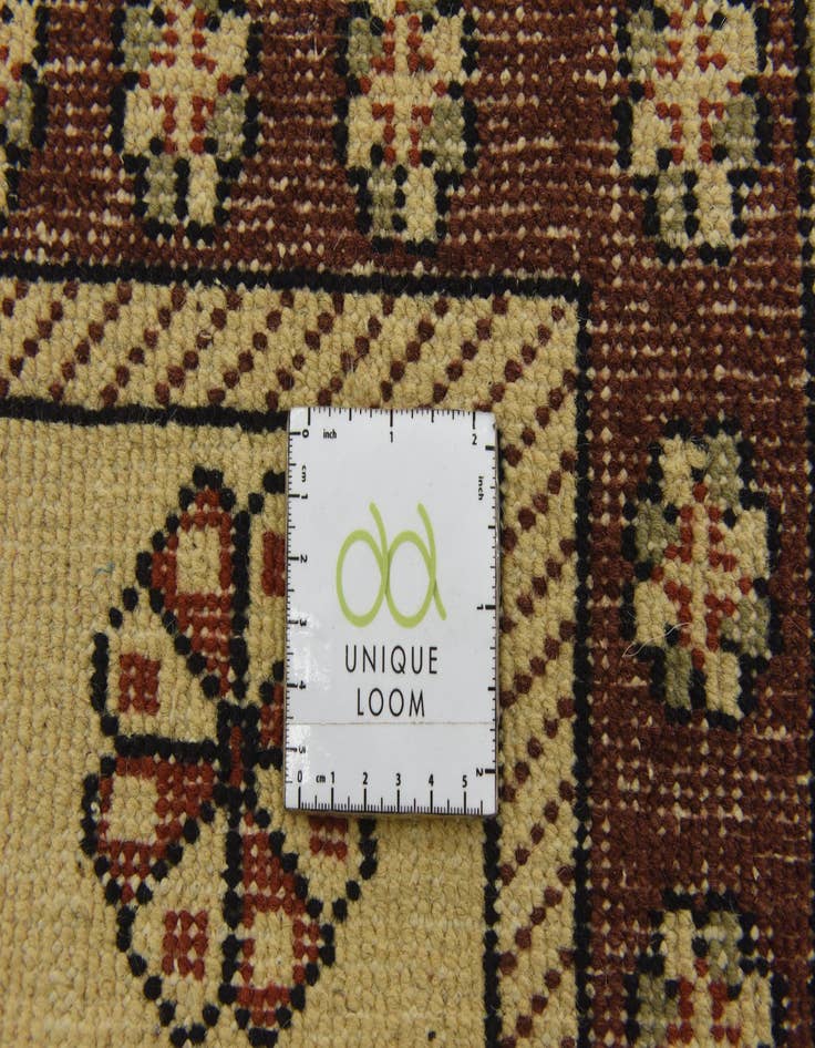 Detail image of  3' x 5' 3  Hand Knotted Hamedan Wool Rug