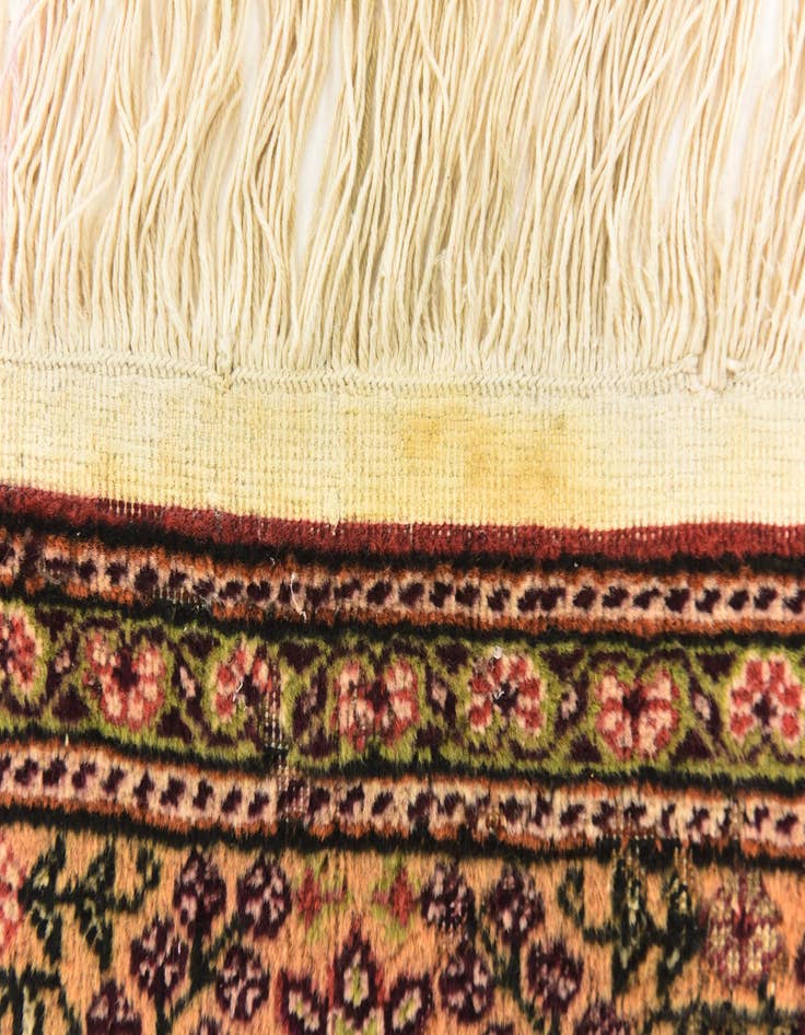 Detail image of  6' 5 x 9' 3  Hand Knotted Hereke Wool Rug