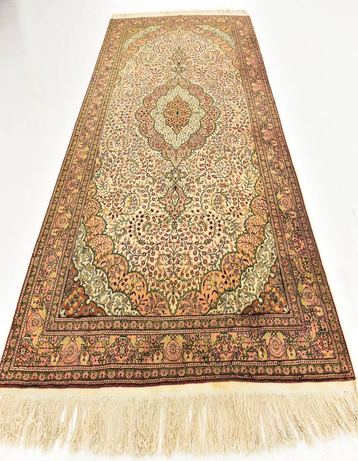 Detail image of  6' 5 x 9' 3  Hand Knotted Hereke Wool Rug