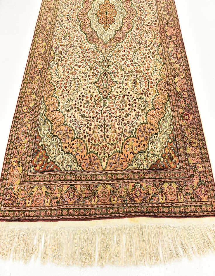 Detail image of  6' 5 x 9' 3  Hand Knotted Hereke Wool Rug