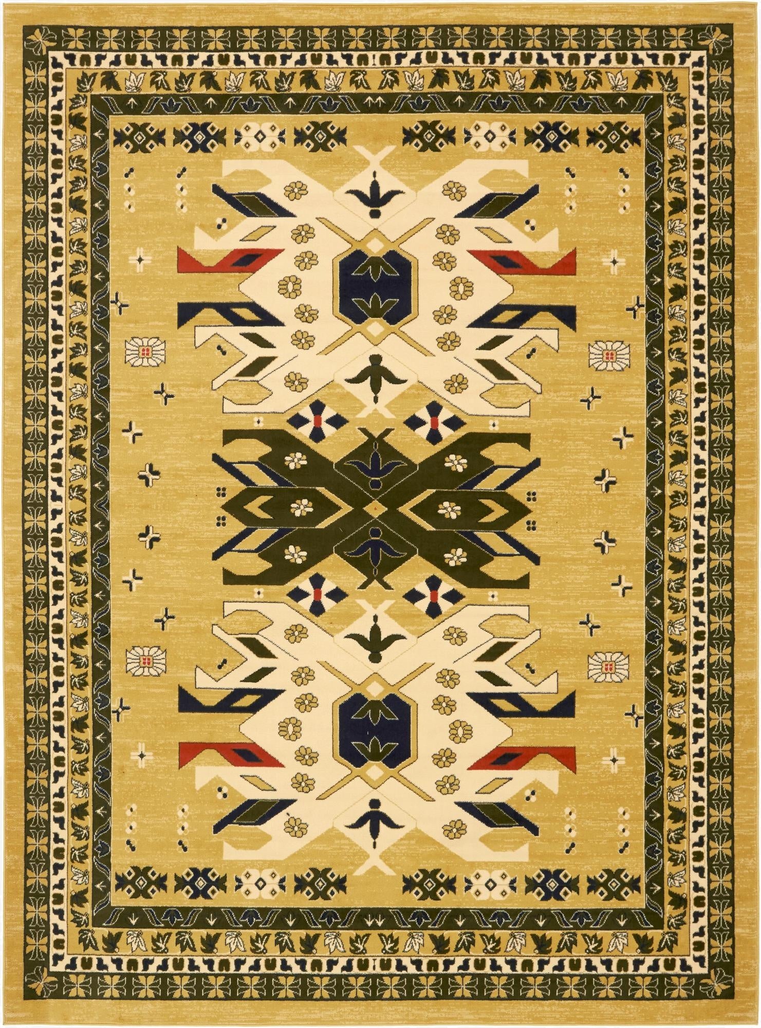  9' x 12' Heris Rug