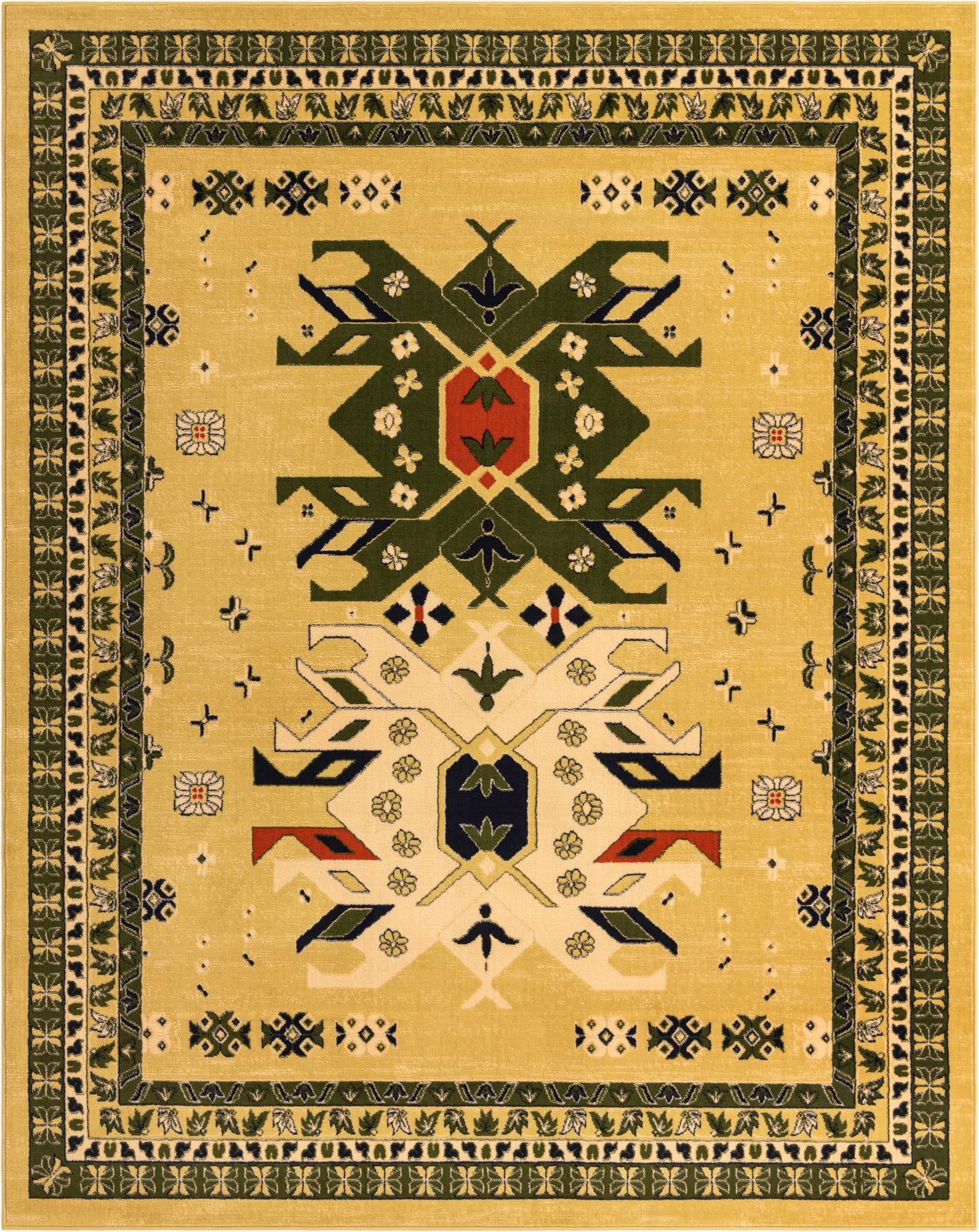  7' 10 x 10' Heris Rug