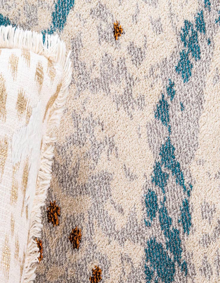 Detail image of  9' x 12'  Washable Hyacinth Rug