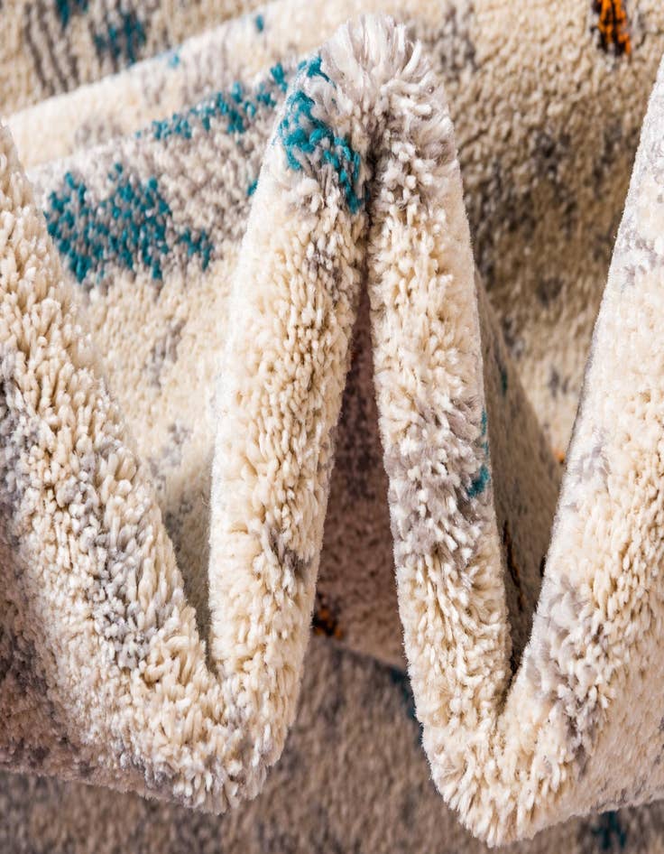 Detail image of  9' x 12'  Washable Hyacinth Rug