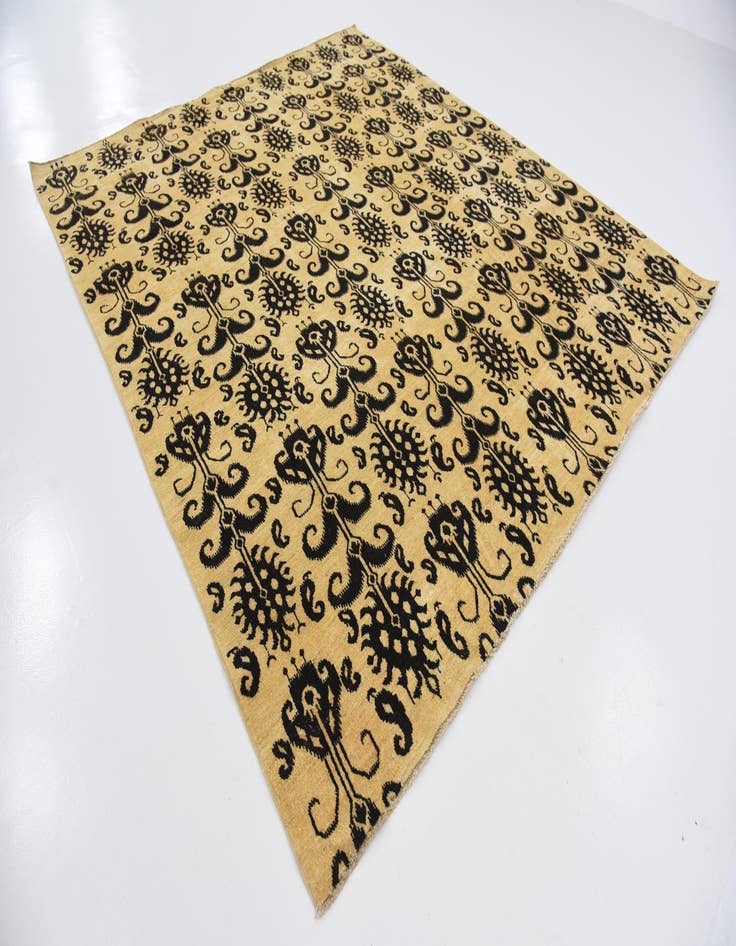 Detail image of  8' 2 x 9' 6  Hand Knotted Ikat Oriental Rug