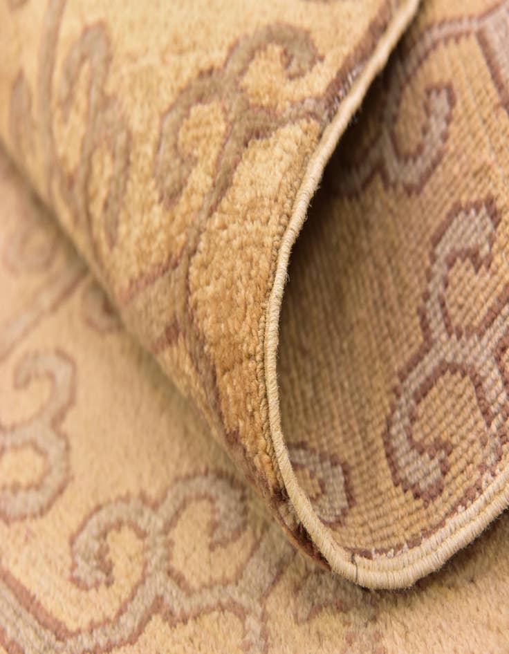 Detail image of  5' x 6' 6  Hand Knotted Ikat Oriental Rug