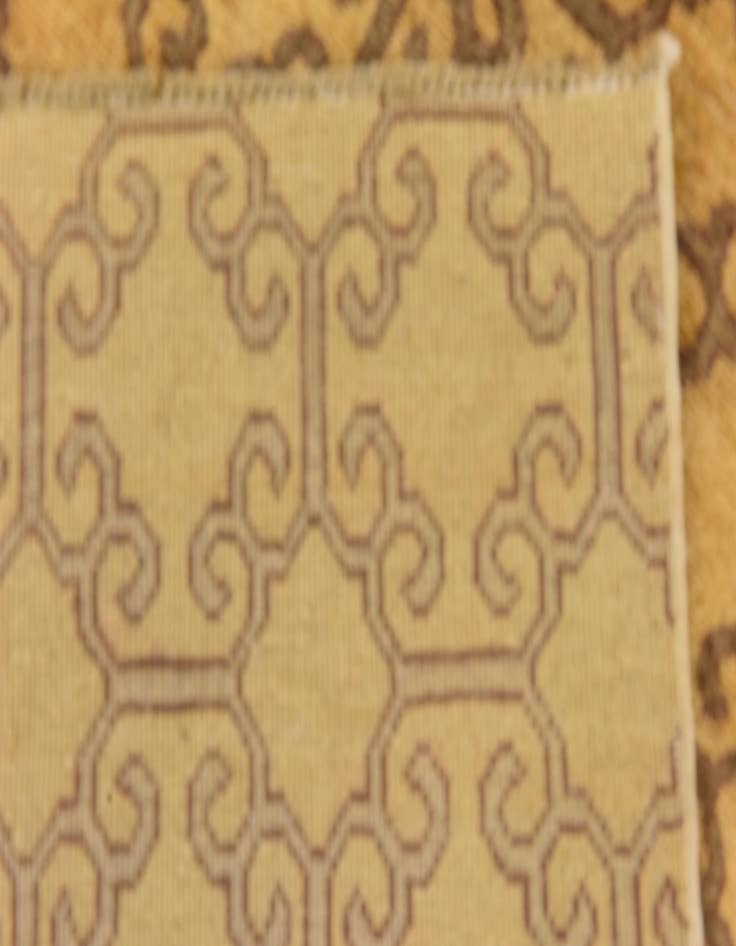 Detail image of  5' x 6' 5  Hand Knotted Ikat Rug