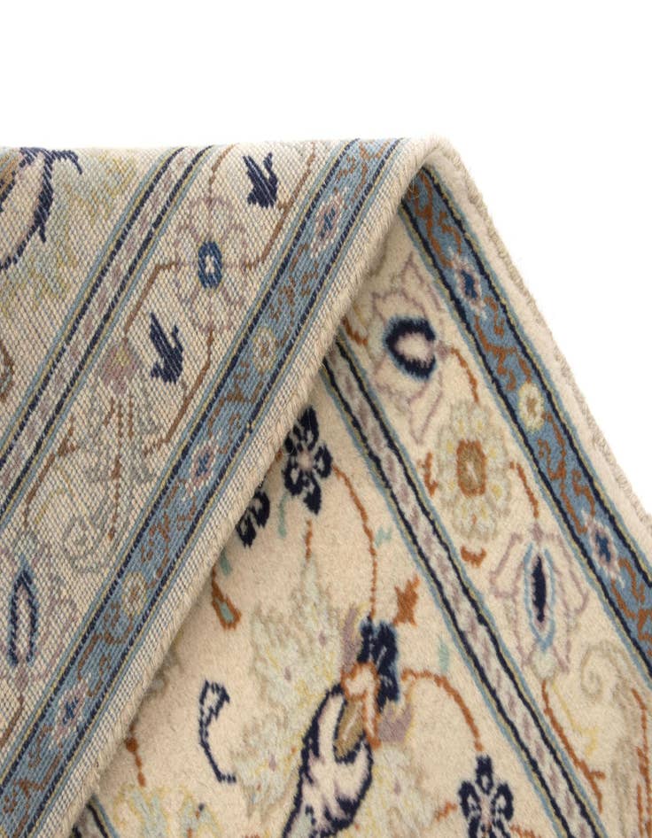 Detail image of  9' 4 x 12' 9  Hand Knotted Isfahan Persian Wool Rug