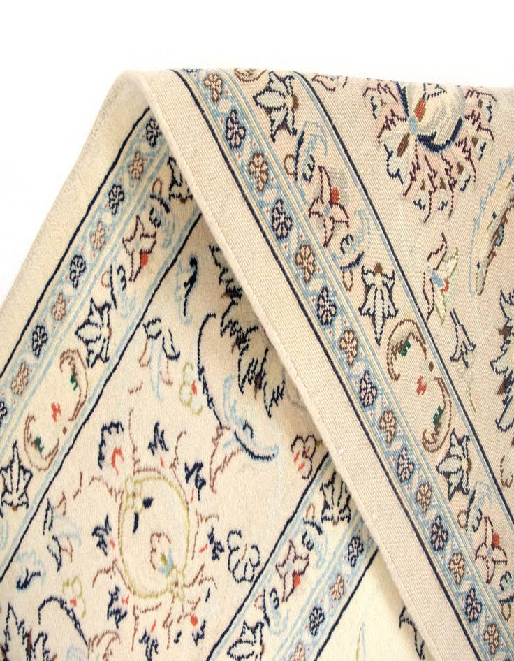 Detail image of  9' 7 x 12' 11  Hand Knotted Isfahan Persian Wool Rug