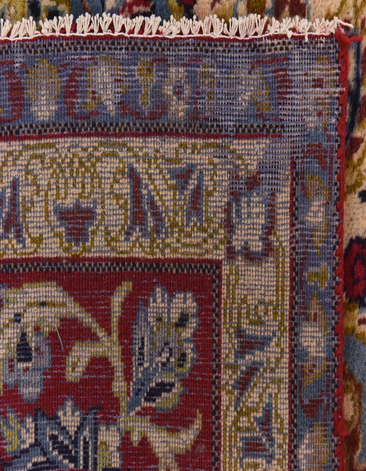 Detail image of 9' 8 x 12' 8 Hand Knotted Isfahan Persian Wool Rug