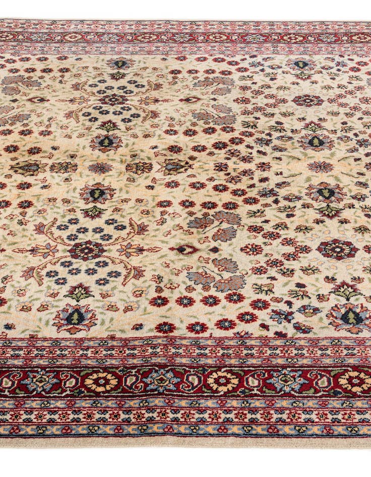 Detail image of  5' 5 x 8' 1  Hand Knotted Isfahan Oriental Wool Rug