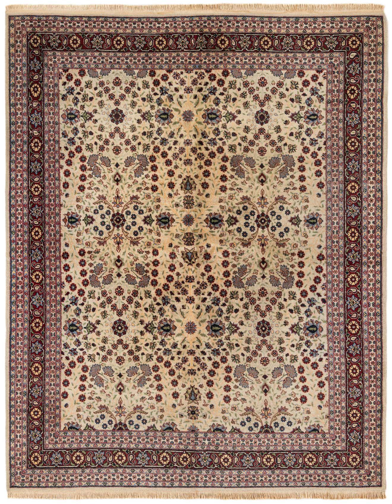 Primary image  5' 5 x 8' 1  Hand Knotted Isfahan Oriental Wool Rug