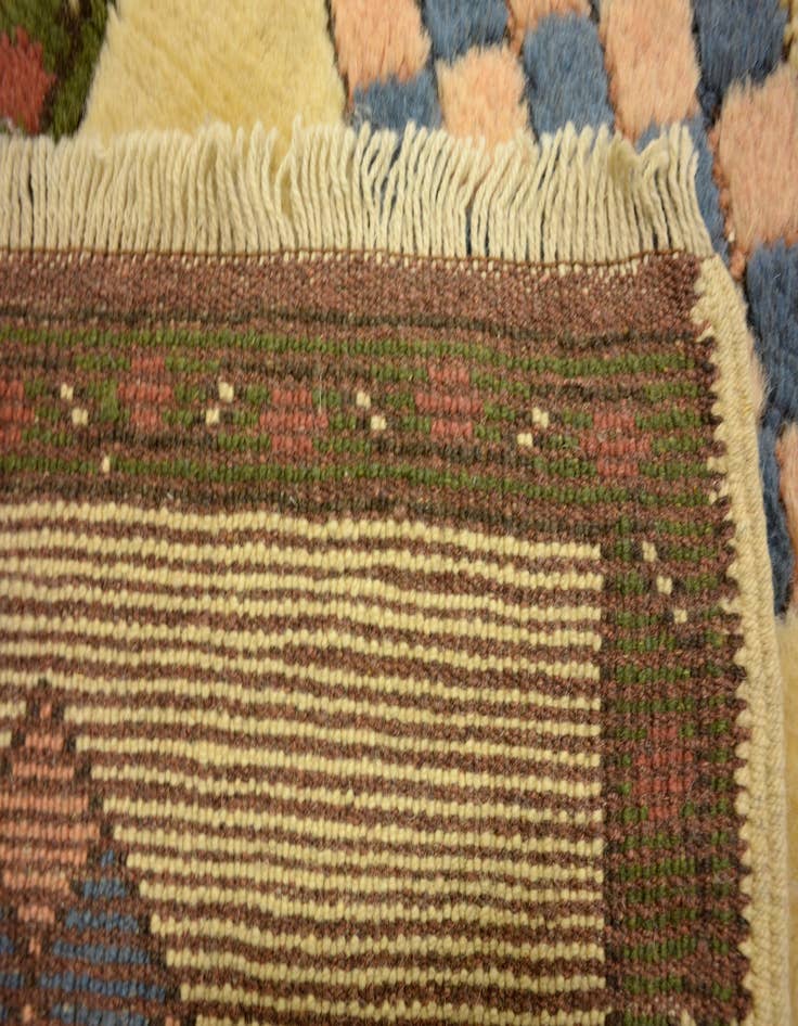 Detail image of  1' 8 x 3' 2  Hand Knotted Kars Wool Rug