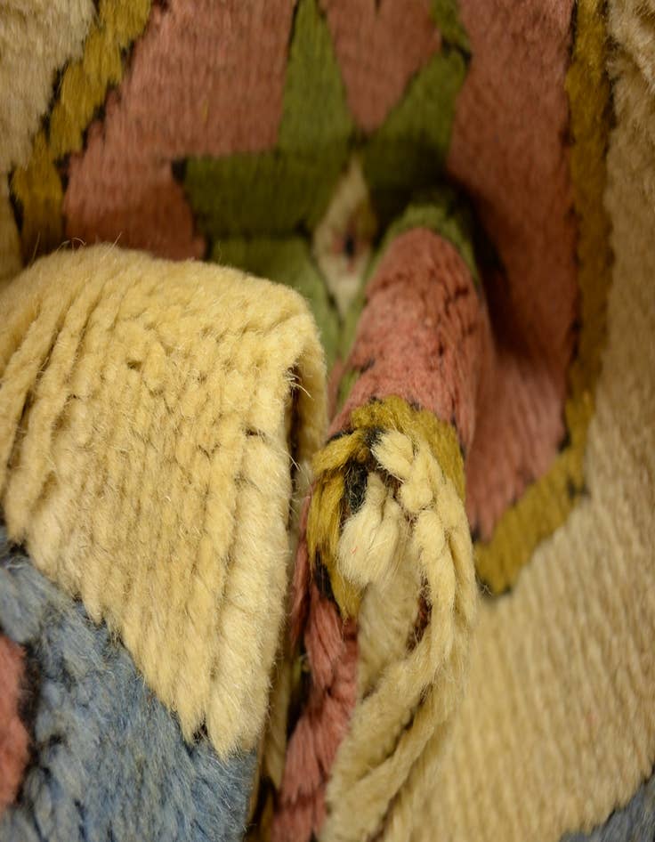 Detail image of  1' 7 x 3' 1  Hand Knotted Kars Wool Rug