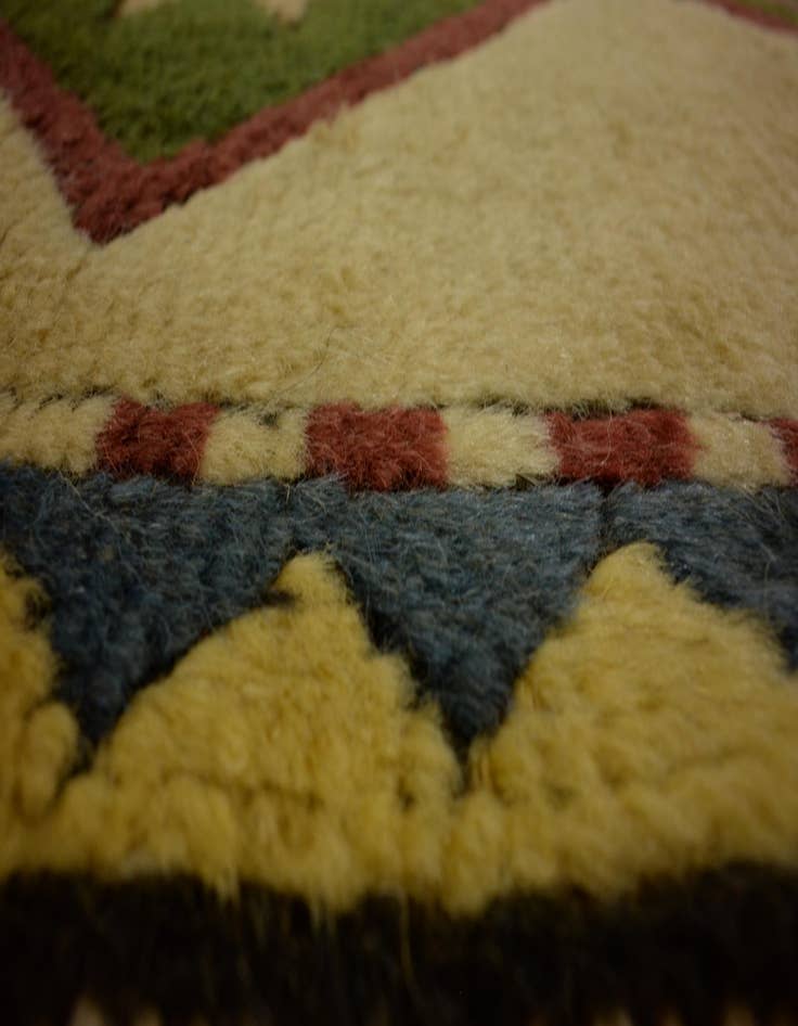Detail image of  1' 9 x 3' 5  Hand Knotted Kars Wool Rug