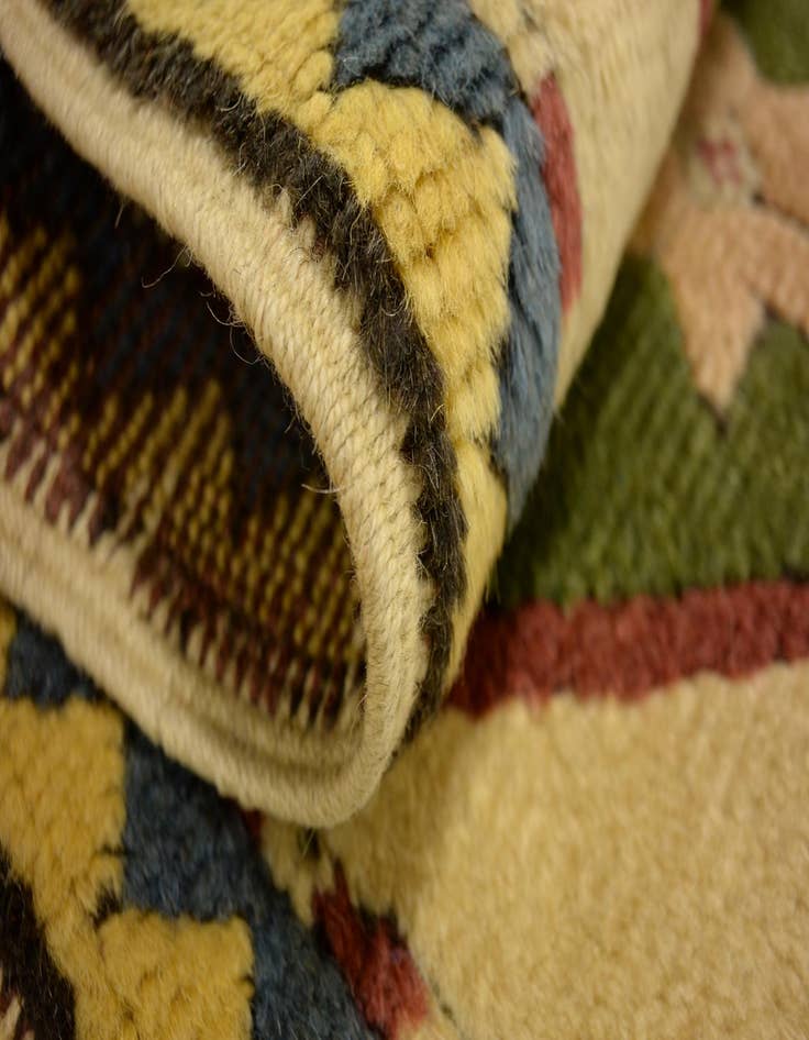 Detail image of  1' 9 x 3' 5  Hand Knotted Kars Wool Rug