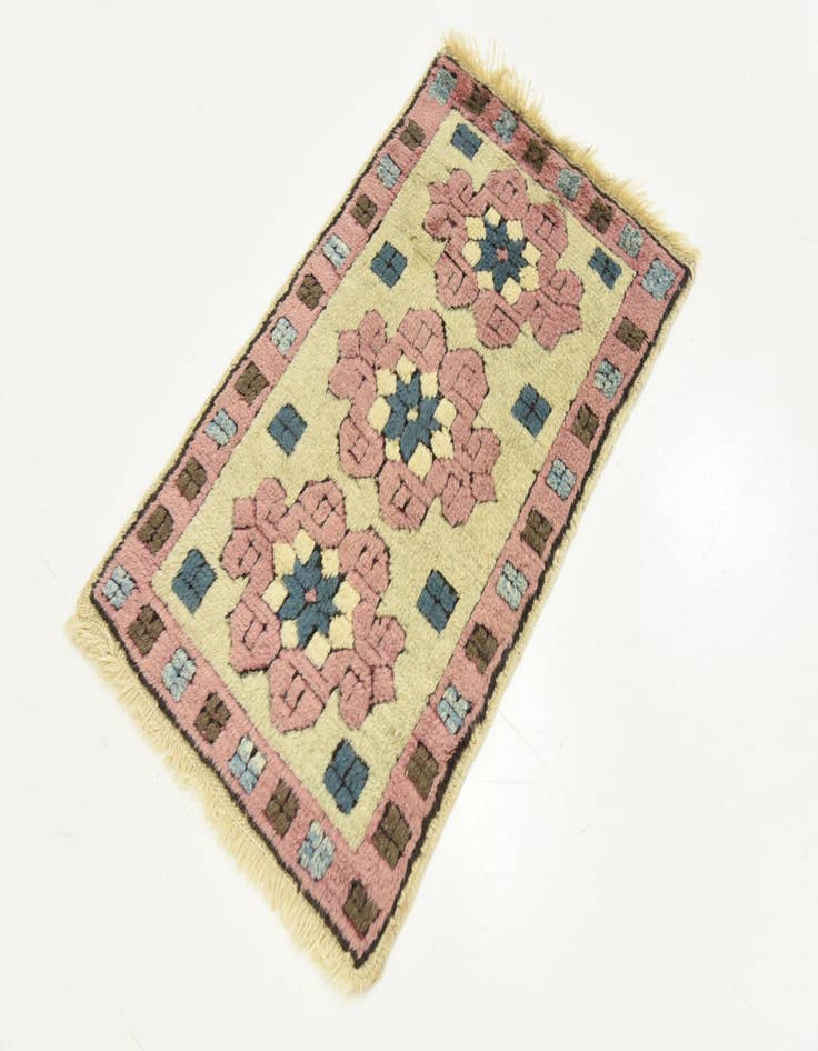 Detail image of  1' 8 x 2' 10  Hand Knotted Kars Wool Rug