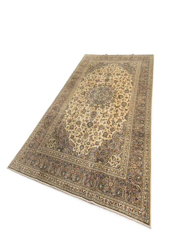 Detail image of  8' x 11' 11 Kashan Rug