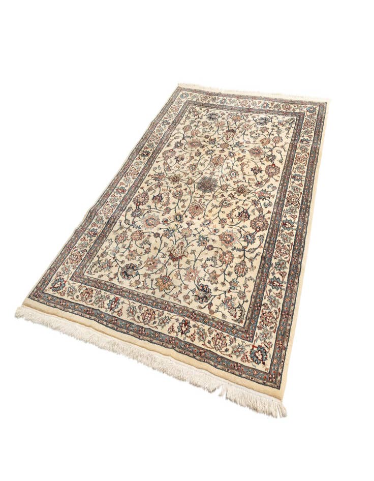 Detail image of  6' x 8' 9 Kashan Wool Rug