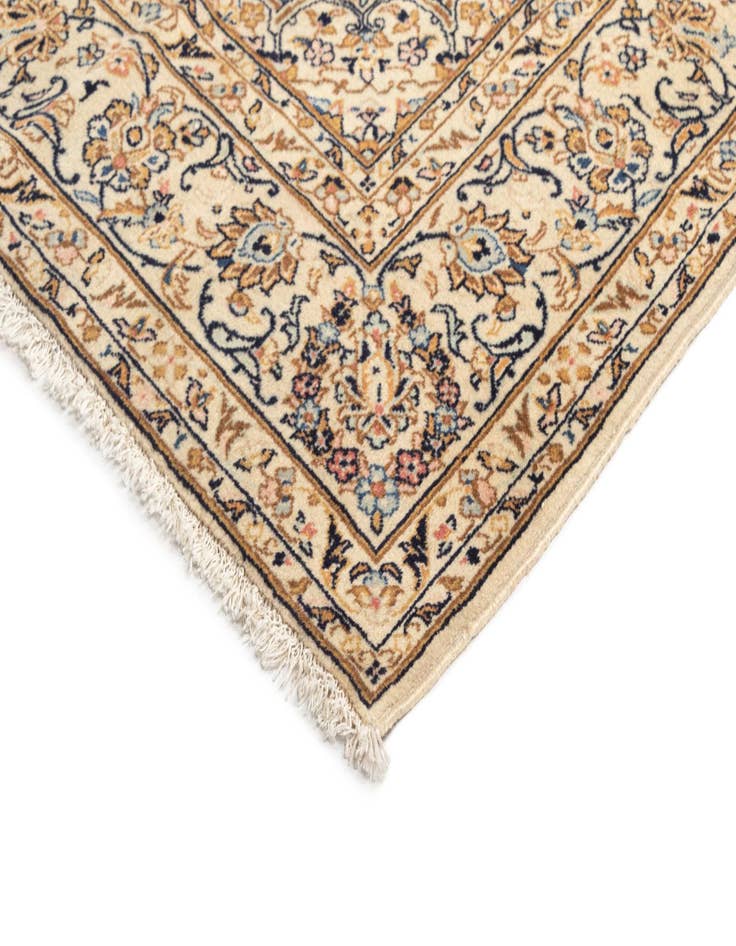 Detail image of  6' 5 x 9' 9 Kashan Wool Rug