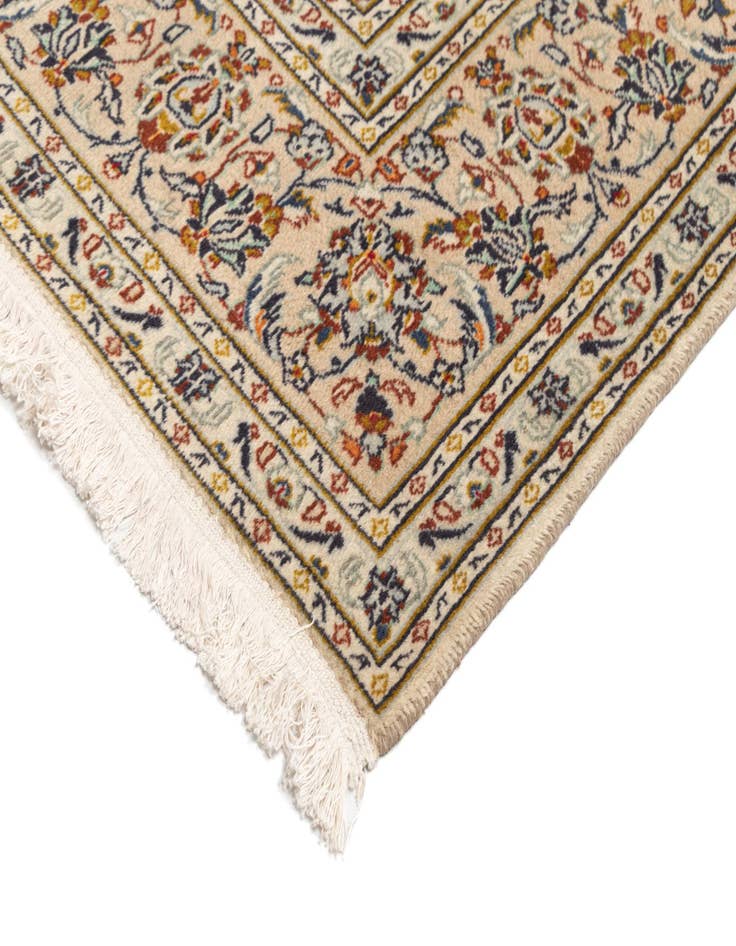 Detail image of  6' 7 x 10' 2 Kashan Wool Rug