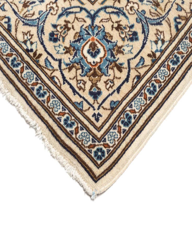 Detail image of  6' 9 x 10' 4 Kashan Wool Rug