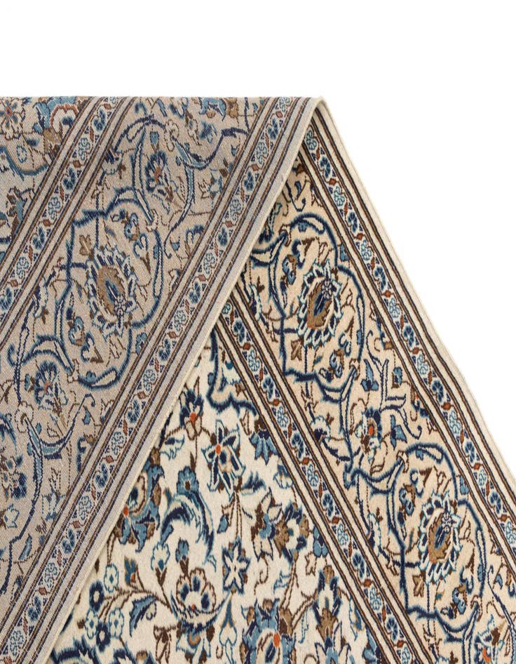 Detail image of  6' 9 x 10' 4 Kashan Wool Rug