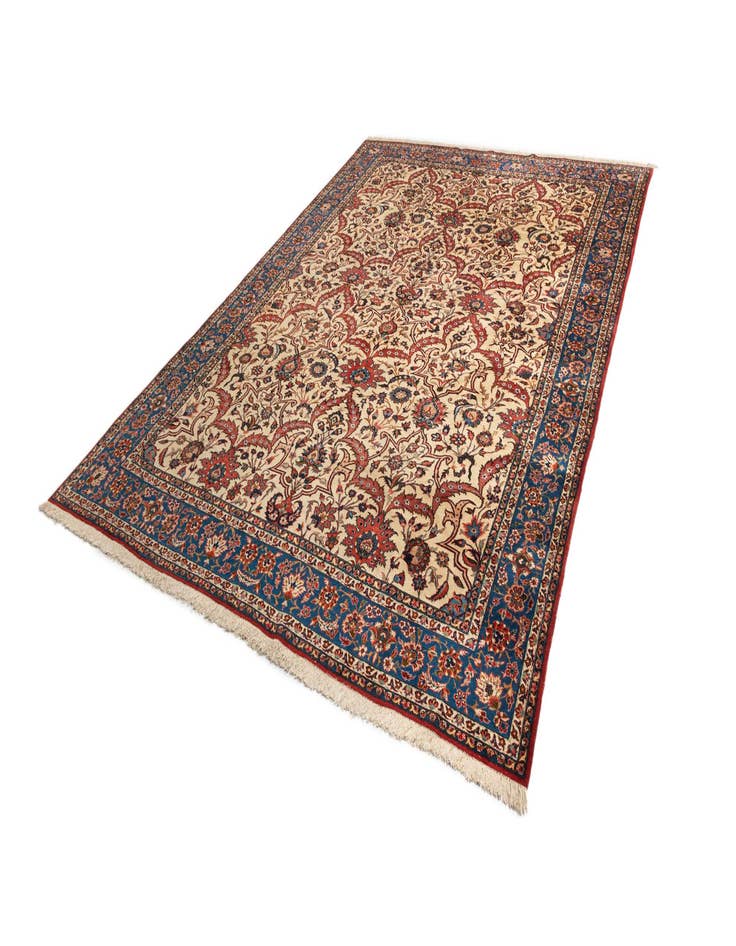 Detail image of  10' x 13' 11 Kashan Wool Rug