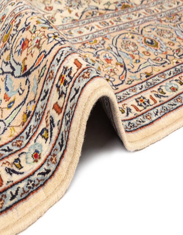 Detail image of  8' 3 x 11' 3 Kashan Wool Rug