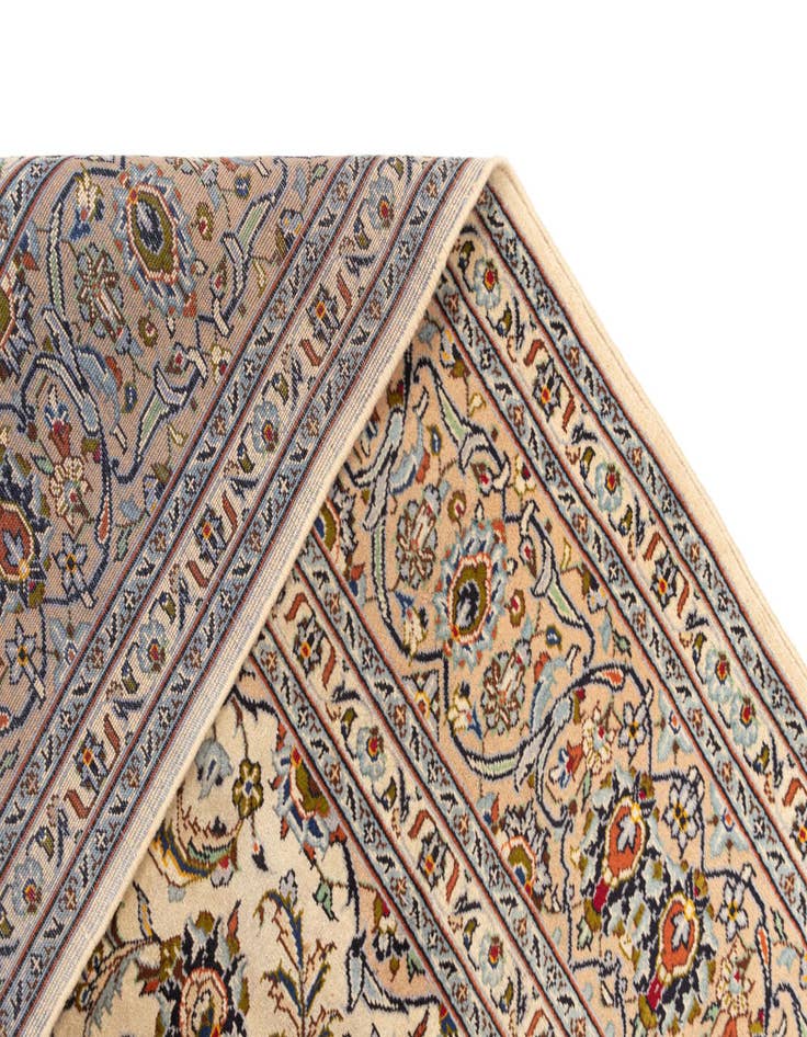 Detail image of  8' 3 x 11' 3 Kashan Wool Rug