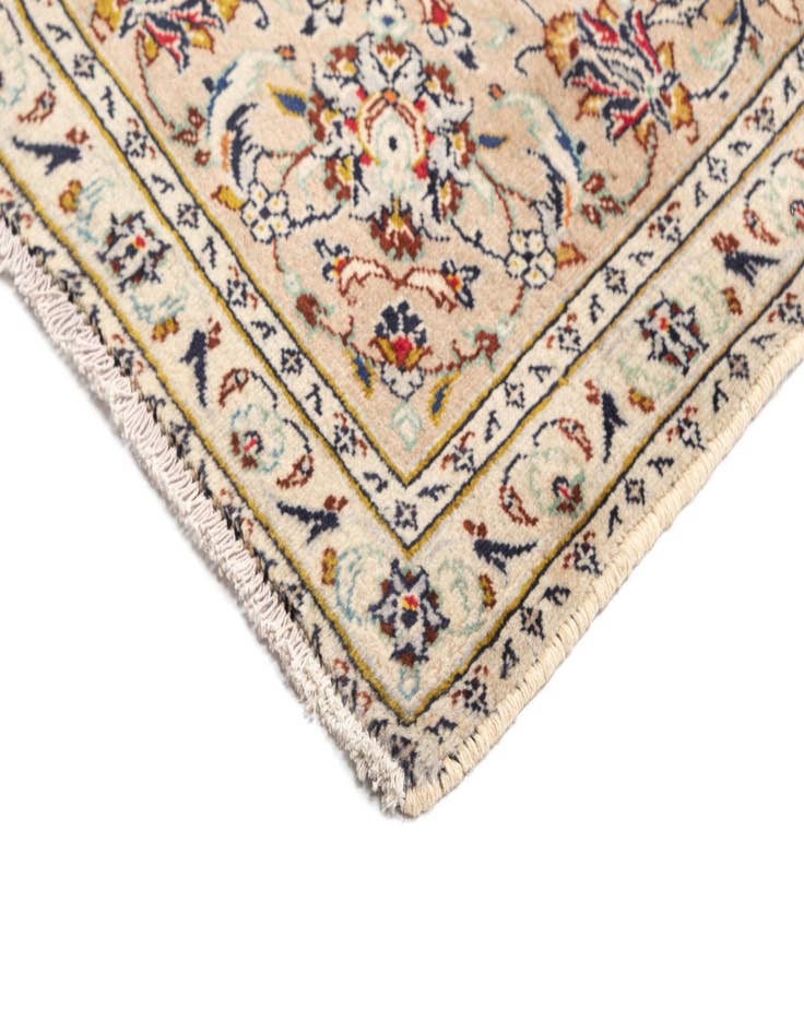 Detail image of  8' x 11' 8 Kashan Wool Rug