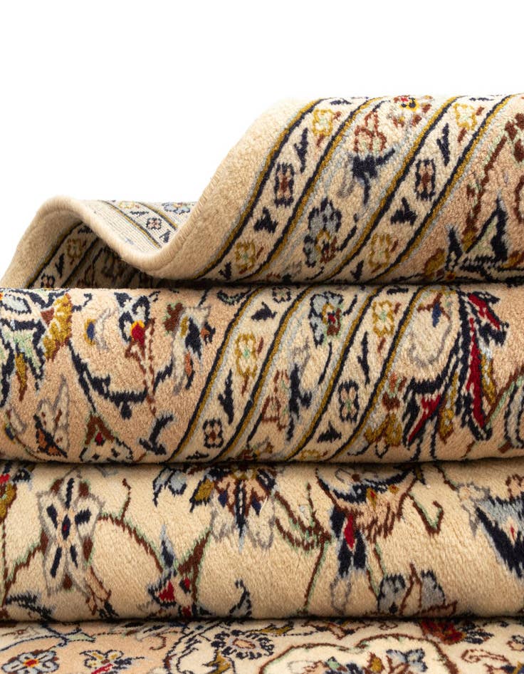 Detail image of  8' 2 x 12' Kashan Wool Rug