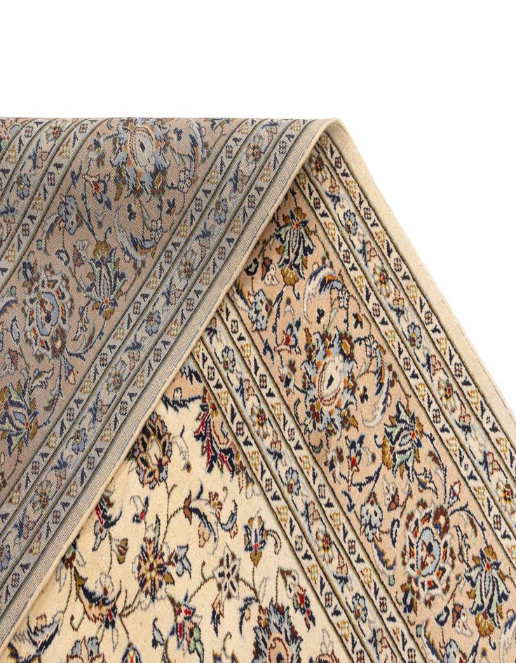 Detail image of  8' 2 x 12' Kashan Wool Rug