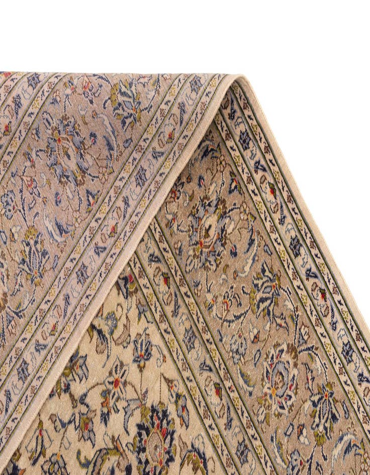 Detail image of  8' x 11' 2 Kashan Wool Rug