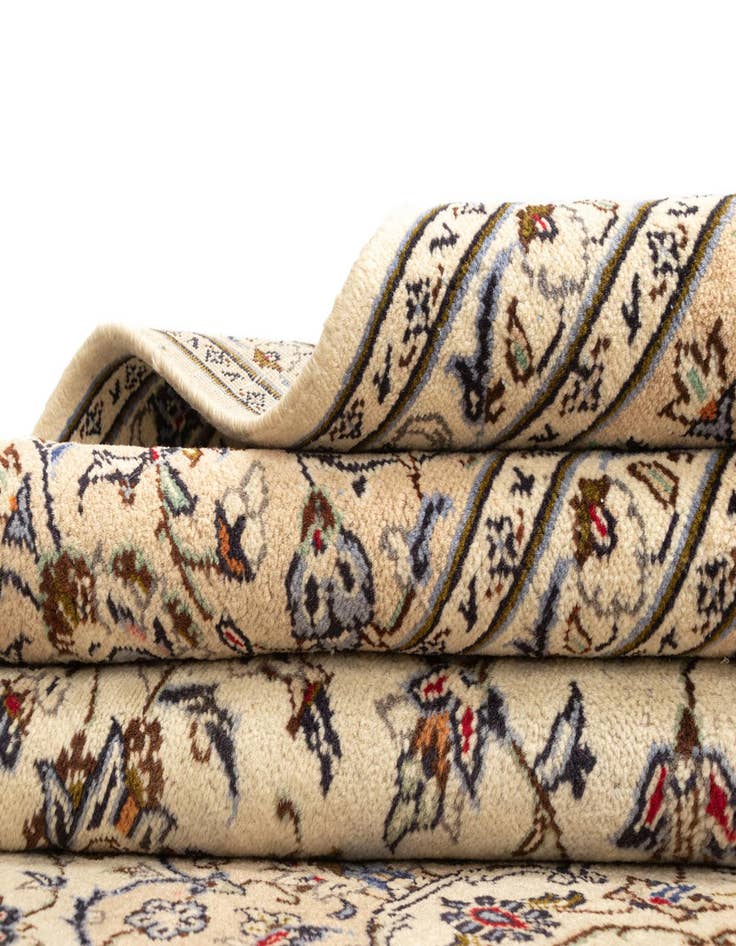 Detail image of  7' 10 x 11' 3 Kashan Wool Rug