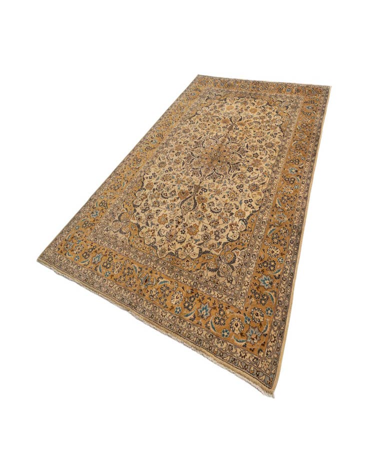 Detail image of  8' 10 x 12' 7 Kashan Wool Rug